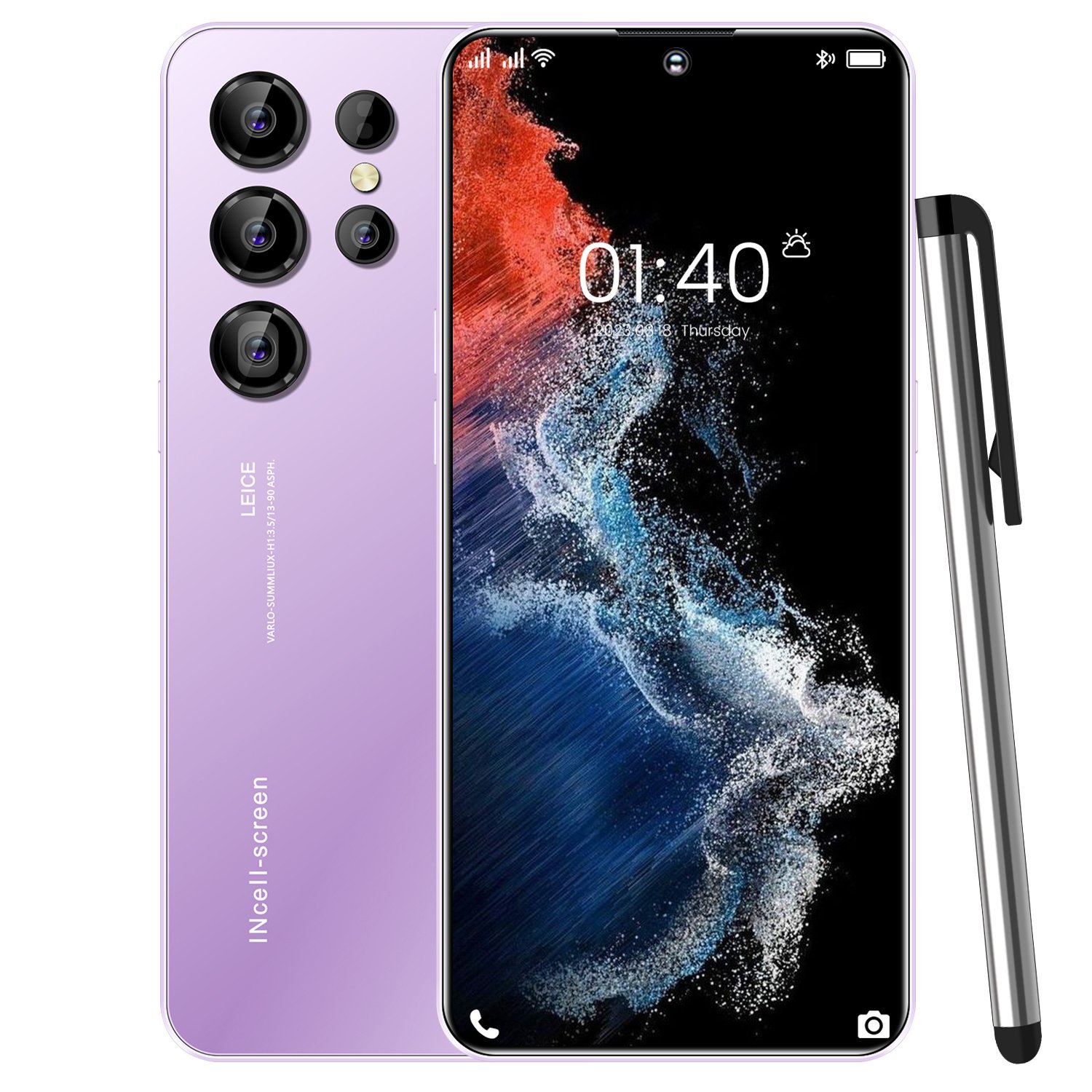Smartphone S23 Ultra Original Unlocked 5g Smartphones 50mp+108mp 16gb+1tb 7.3 Inch Android 13.0 Mobile Phone