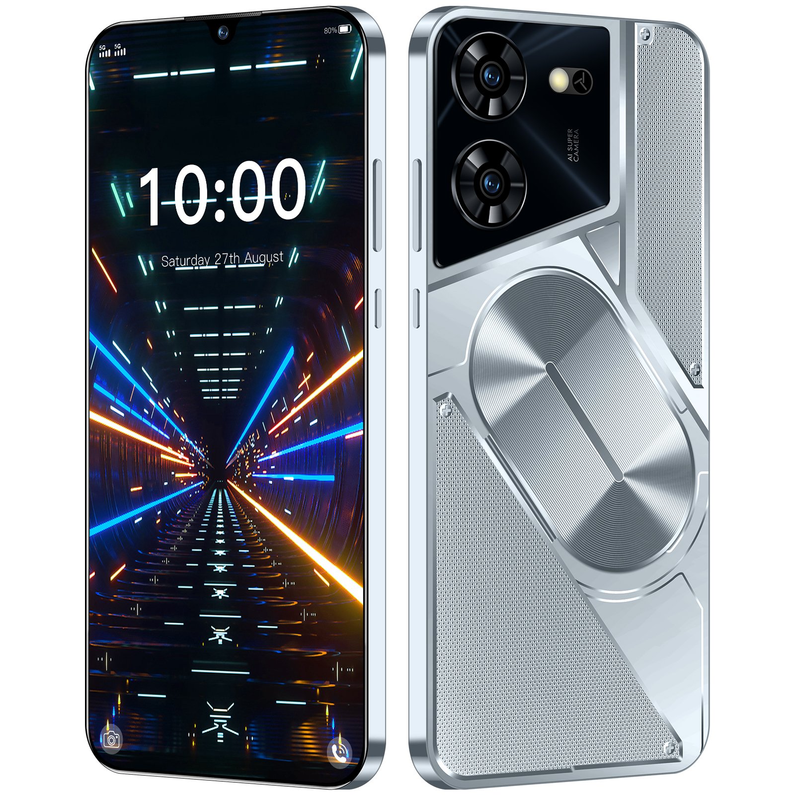 New product 6.6 Inch povo 5 pro 32GB 3 5G Smartphone tecno phone original Mobile Phone Android 13.0 Telephone