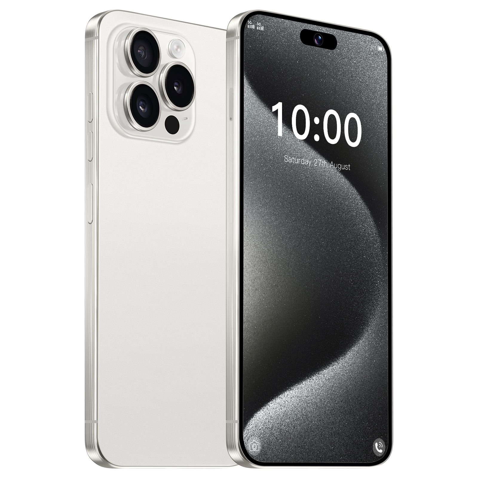Unlocked Original I15 Phone15 Pro Max with 16GB+1TB and 6.7 Inch Full Display Android 14.0