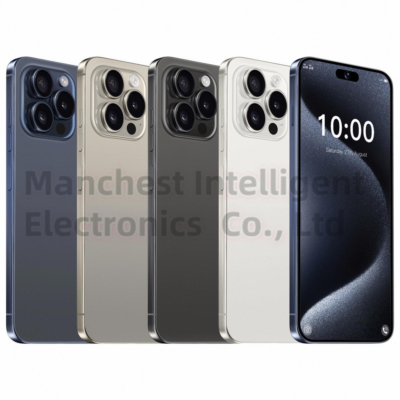 2024 Wholesale 16 pro max 10-core 5g let version cellphones mobile phones