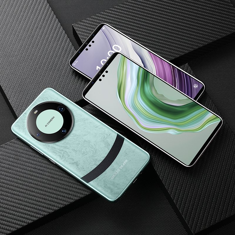 Mate60 Pro 6.8inch HD 5G Smartphone 8GB+256GB 50MP+108MP Android 13 Dual SIM Smart Gaming Fingerprint Face Unlock Mobile Phone