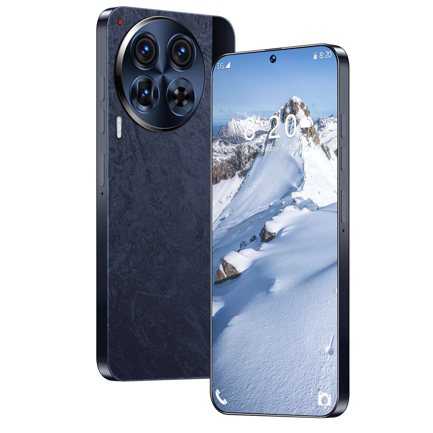 2024 new mobile phone 4g/5g universal Android smartphone ultra clear 7.3 inch screen mobile phones