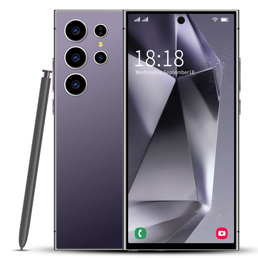 High Quality Original S24 Smartphone 7.3 Full Display Android 5G-Smartphone with 16GB RAM 1TB Storage and 10-Core Power