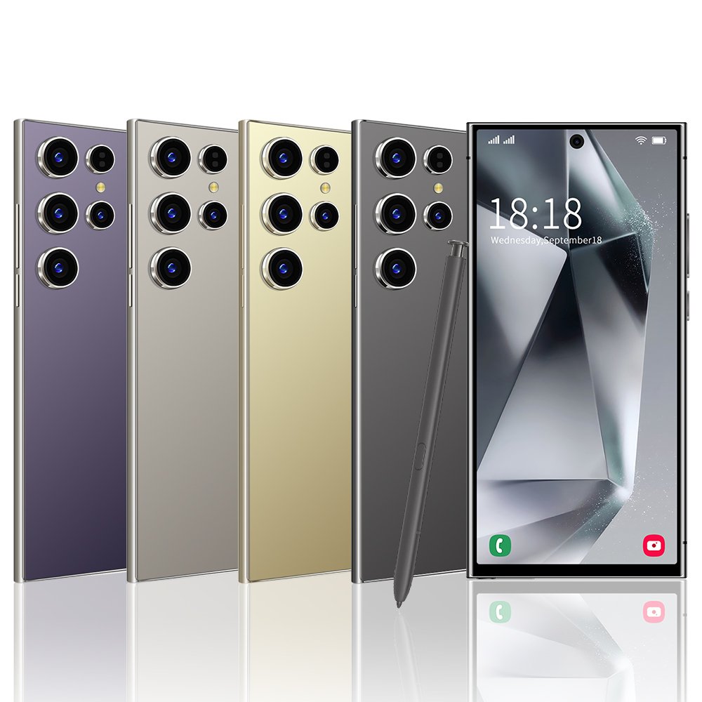 High Quality Original S24 Smartphone 7.3 Full Display Android 5G-Smartphone with 16GB RAM 1TB Storage and 10-Core Power