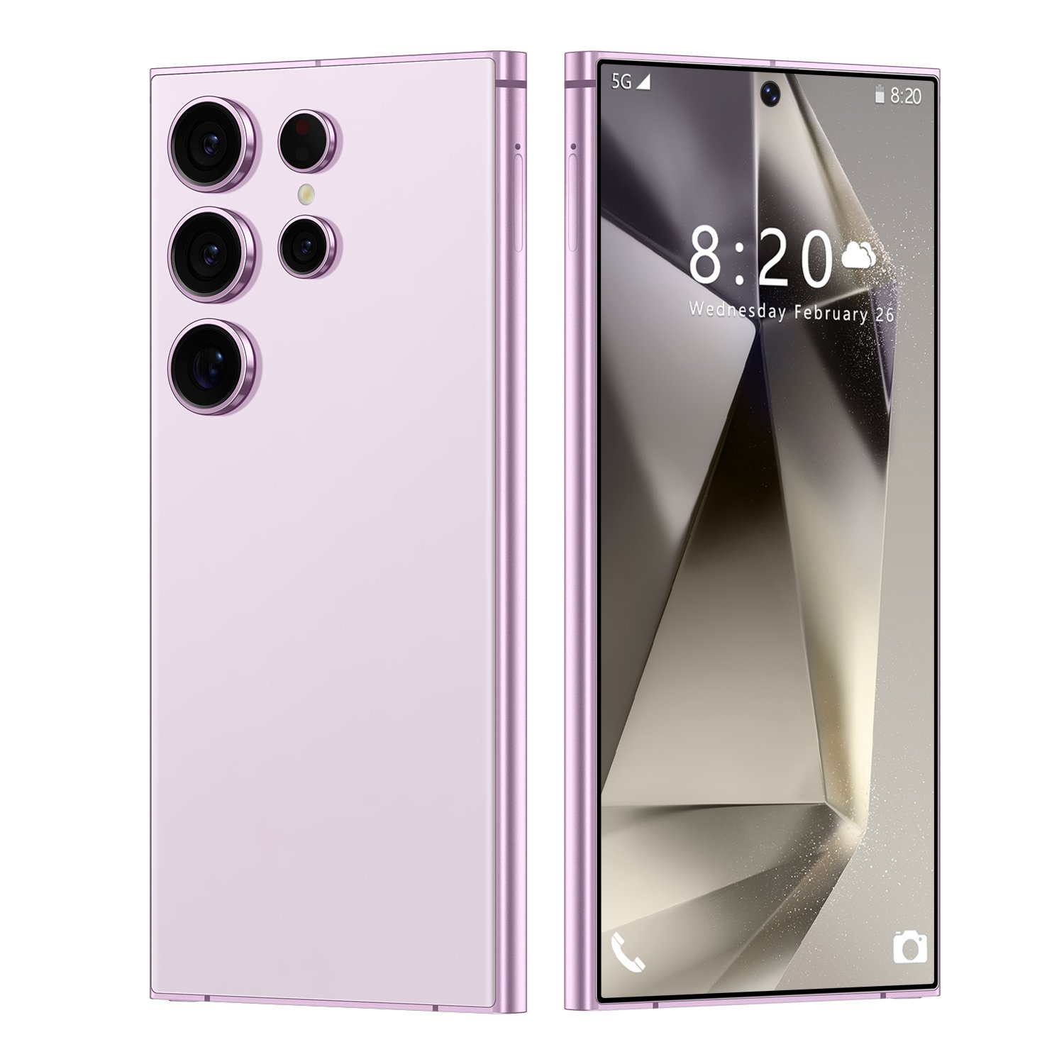 Hot Sale 5g Smartphone Quick Charge Fingerprint Access Dual SIM Card High Quality 108MP Rear Camera Spanish Operating Language