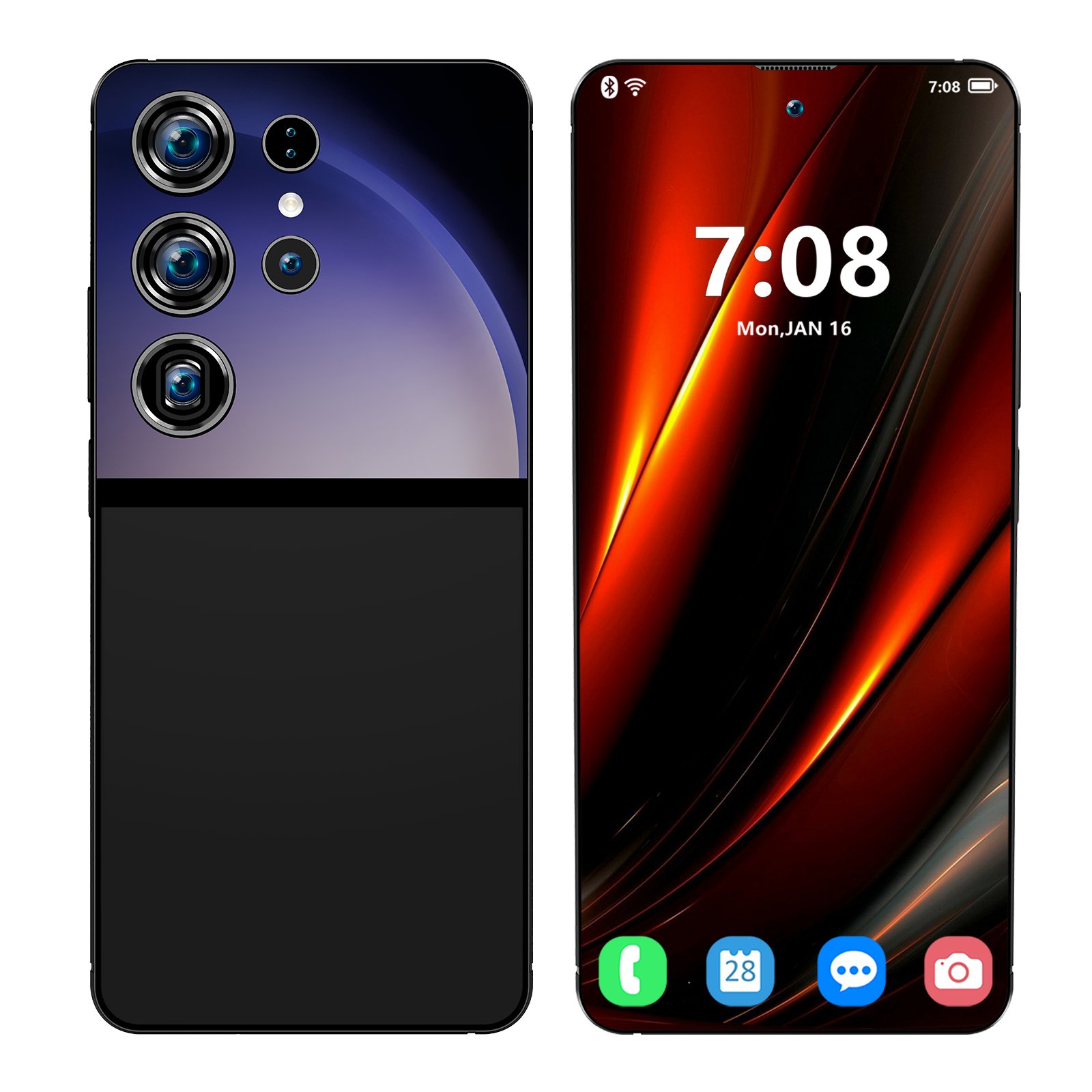 2024 Hot Style S25 Ultra+ 48MP+72MP phones mobile android smartphone 7.3inch cheap phones 5G smartphone cellphone