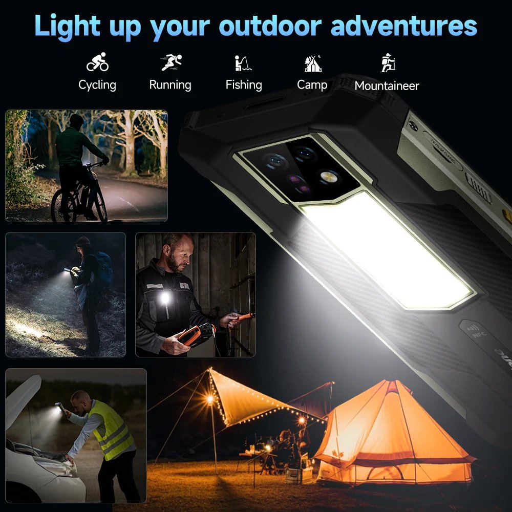 Ulefone Armor 24 mobile phones 3g&4g smartphone 6.78" smart phone 5g smartphone 64MP Night Camera 24GB 256GB Rugged Phone