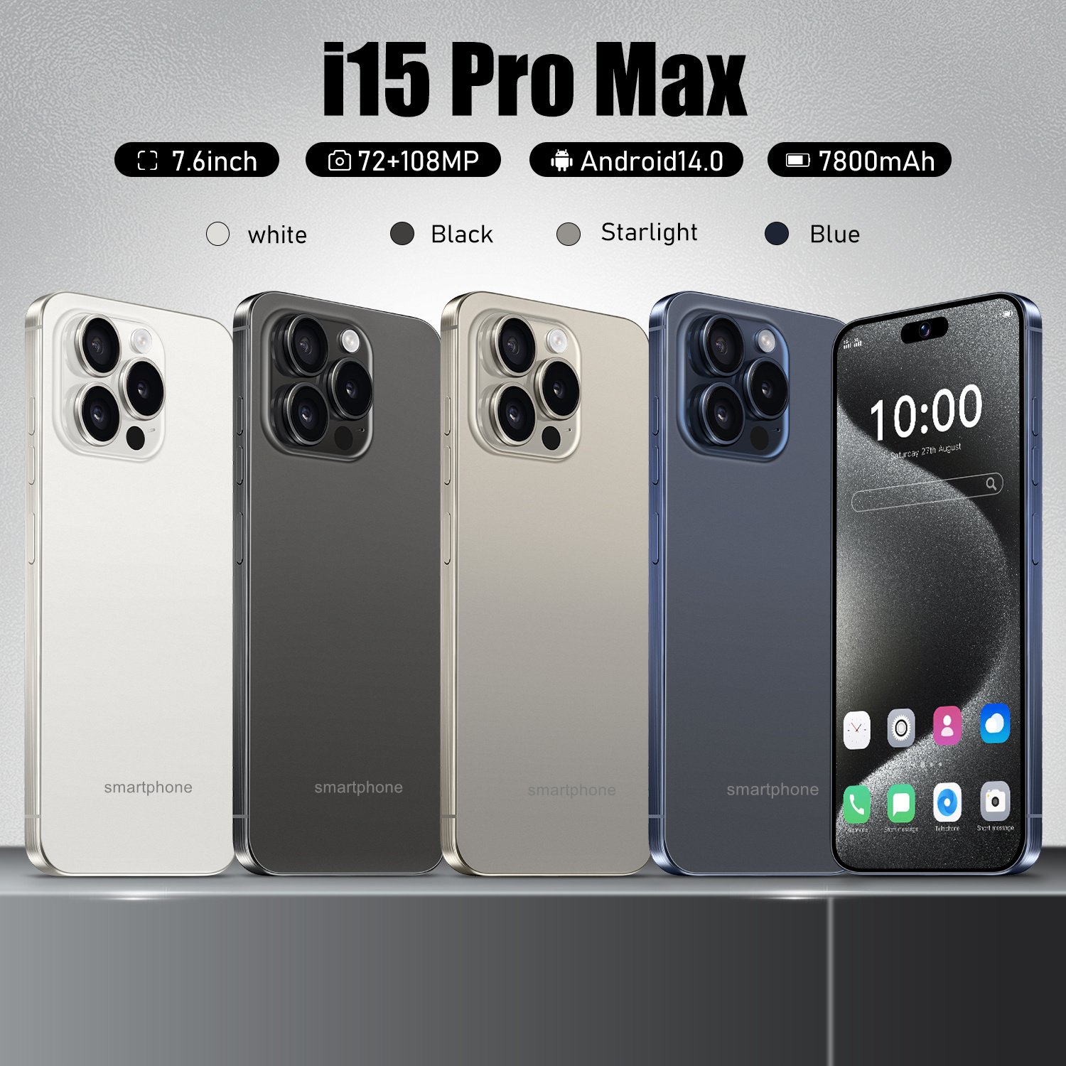 Popular Products High Pixel Smartphone With most popular Large memory cell phone With fast shipping