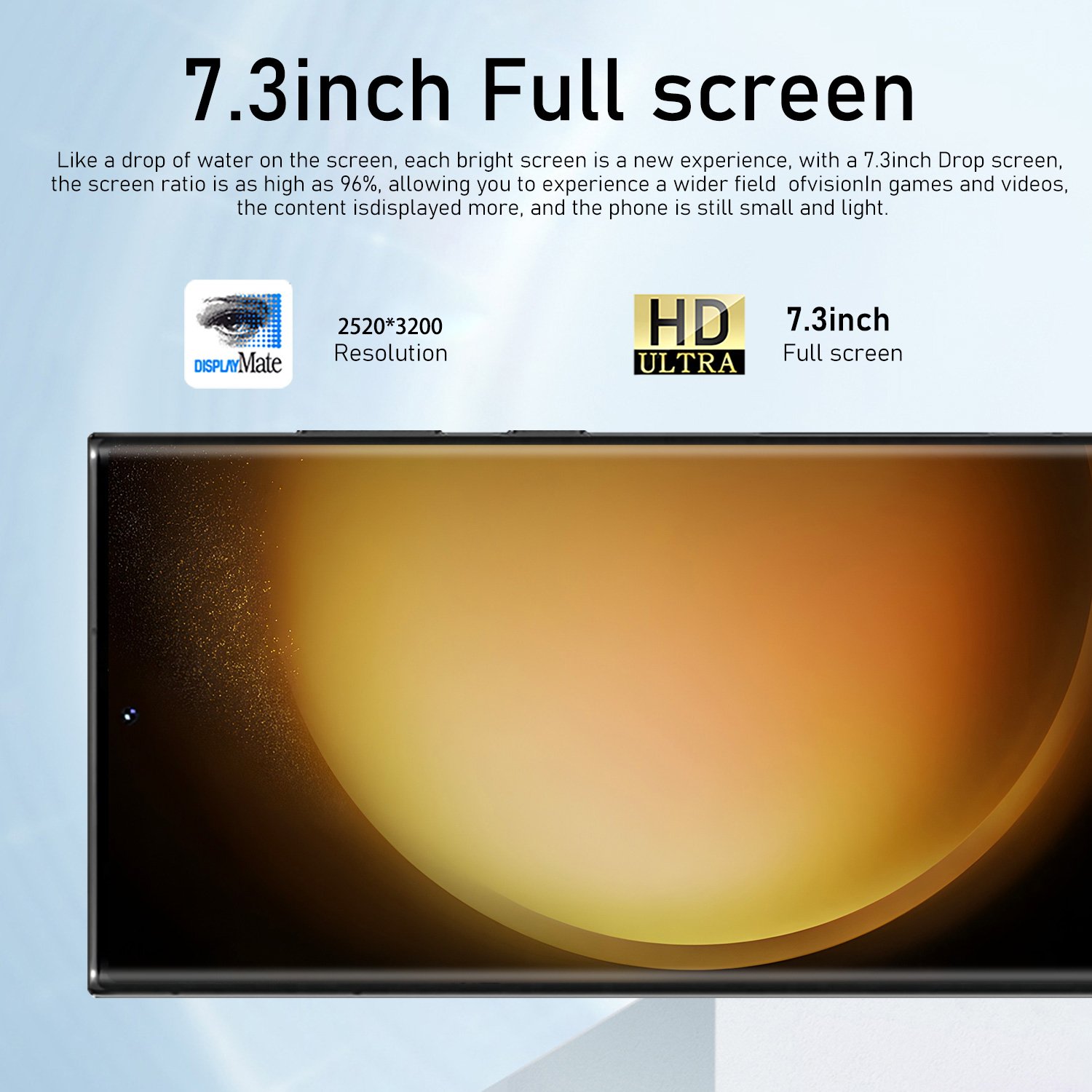 2024 Best Sell Smartphone S23 Ultra 16gb+1tb Version Dual Sim Nano Original Unlocked Cellphone 7.2inch Mobile
