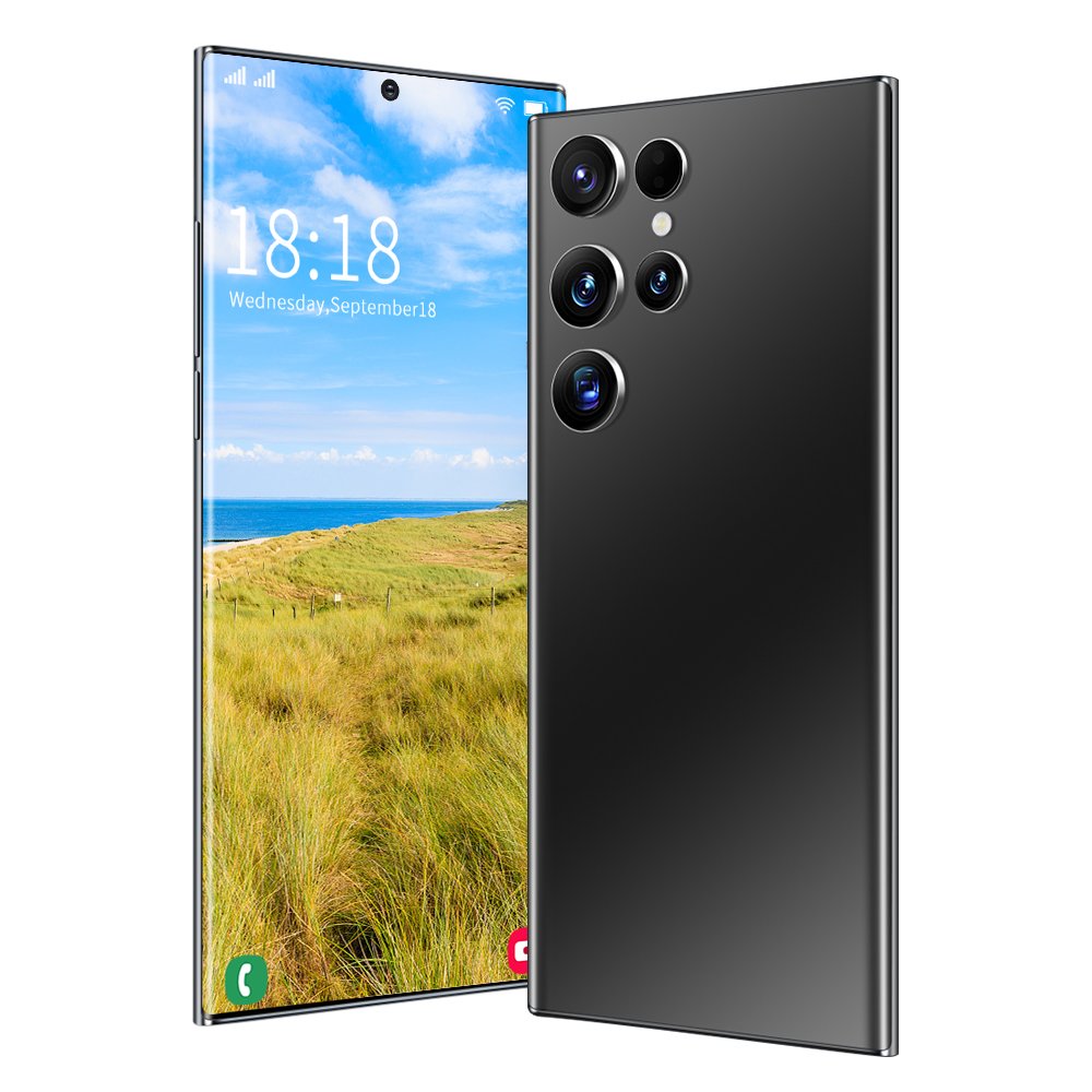Face Unlock Full Display phone Android 10.0 Cell Phone Smart Mobile Phone S21+ S23 Original 12gb+512gb16mp+32mp 3G&4G smartphone