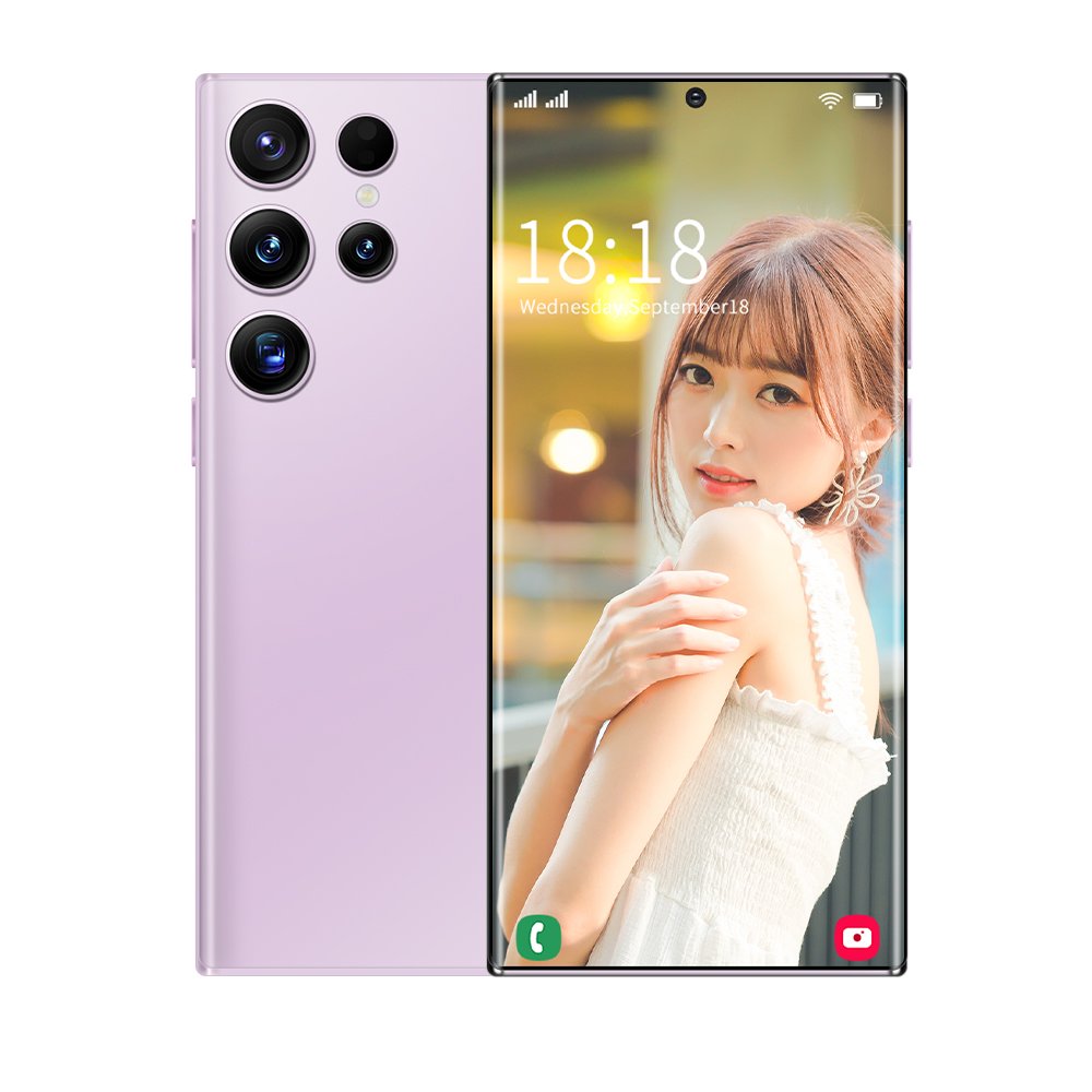 Face Unlock Full Display phone Android 10.0 Cell Phone Smart Mobile Phone S21+ S23 Original 12gb+512gb16mp+32mp 3G&4G smartphone