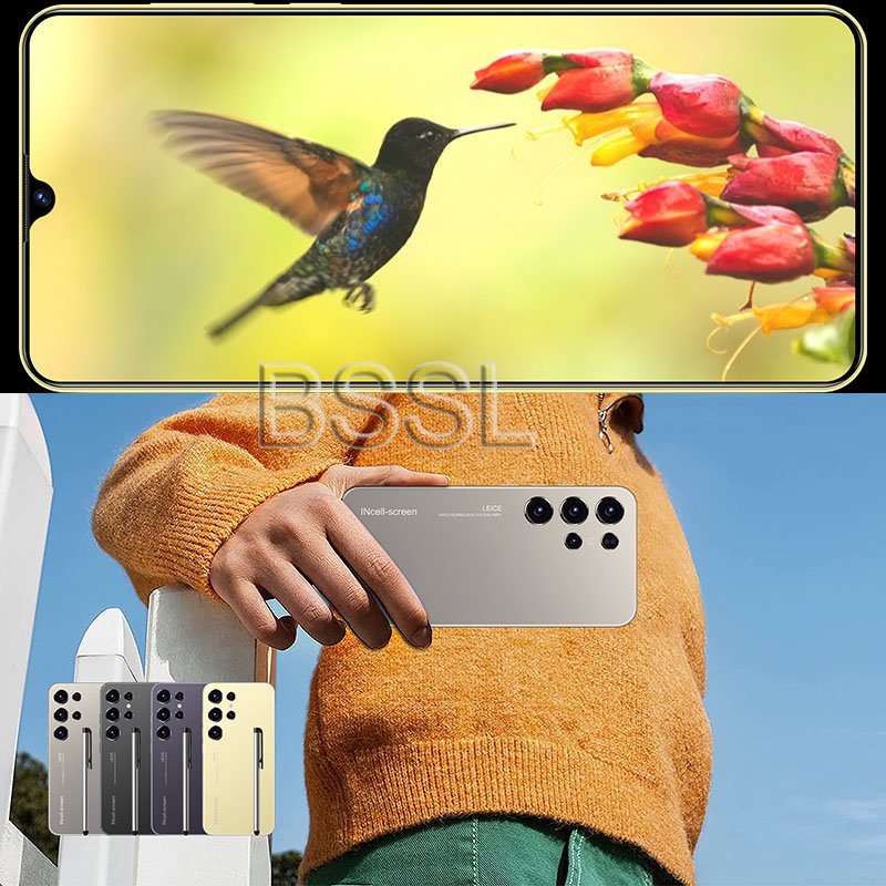 Glxy S24 Ultra 12/512GB 5G Unlocked mobile phone s23 Ultra 108MP 6.8 inch Full Display 5000mAh Smart Android Phone