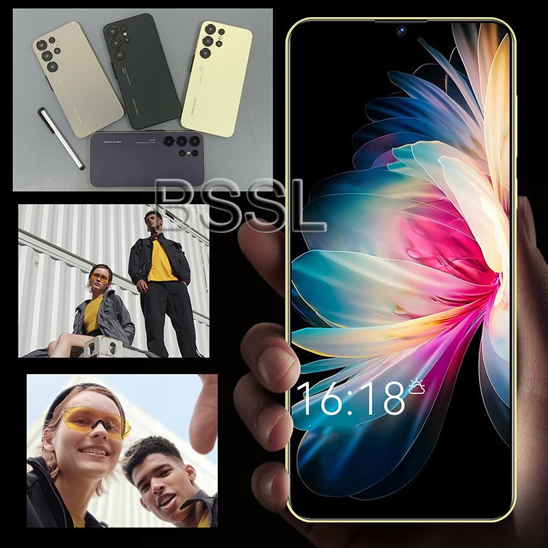 Glxy S24 Ultra 12/512GB 5G Unlocked mobile phone s23 Ultra 108MP 6.8 inch Full Display 5000mAh Smart Android Phone