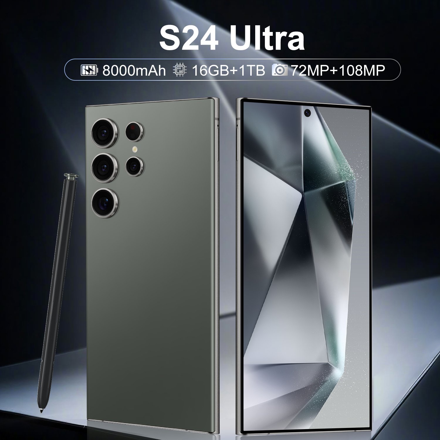 Cheap Brand New Original s24 Ultra 5G Smartphone 16+1tb large memory 7.2inch Big Screen Gaming Phone with HD Screen Resolution