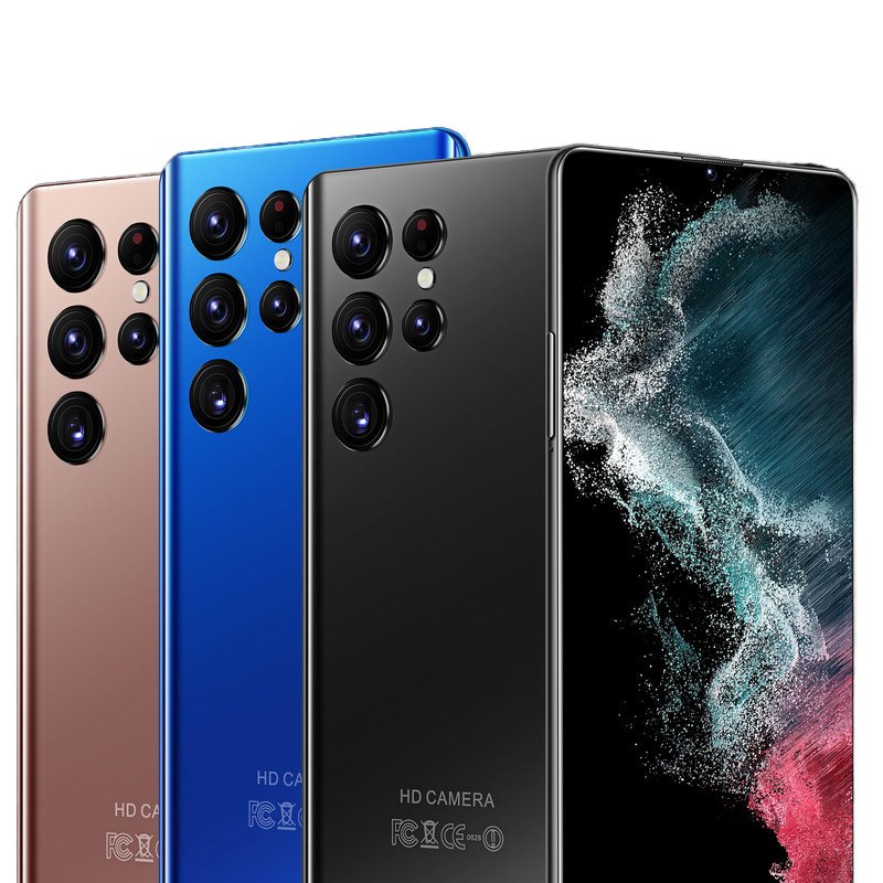 Hot Selling S24 ULTRA Original 16GB+1TB 48MP+100MP Face Unlock Full Display Android 14 5G GSM LTE Smart Mobile Phone