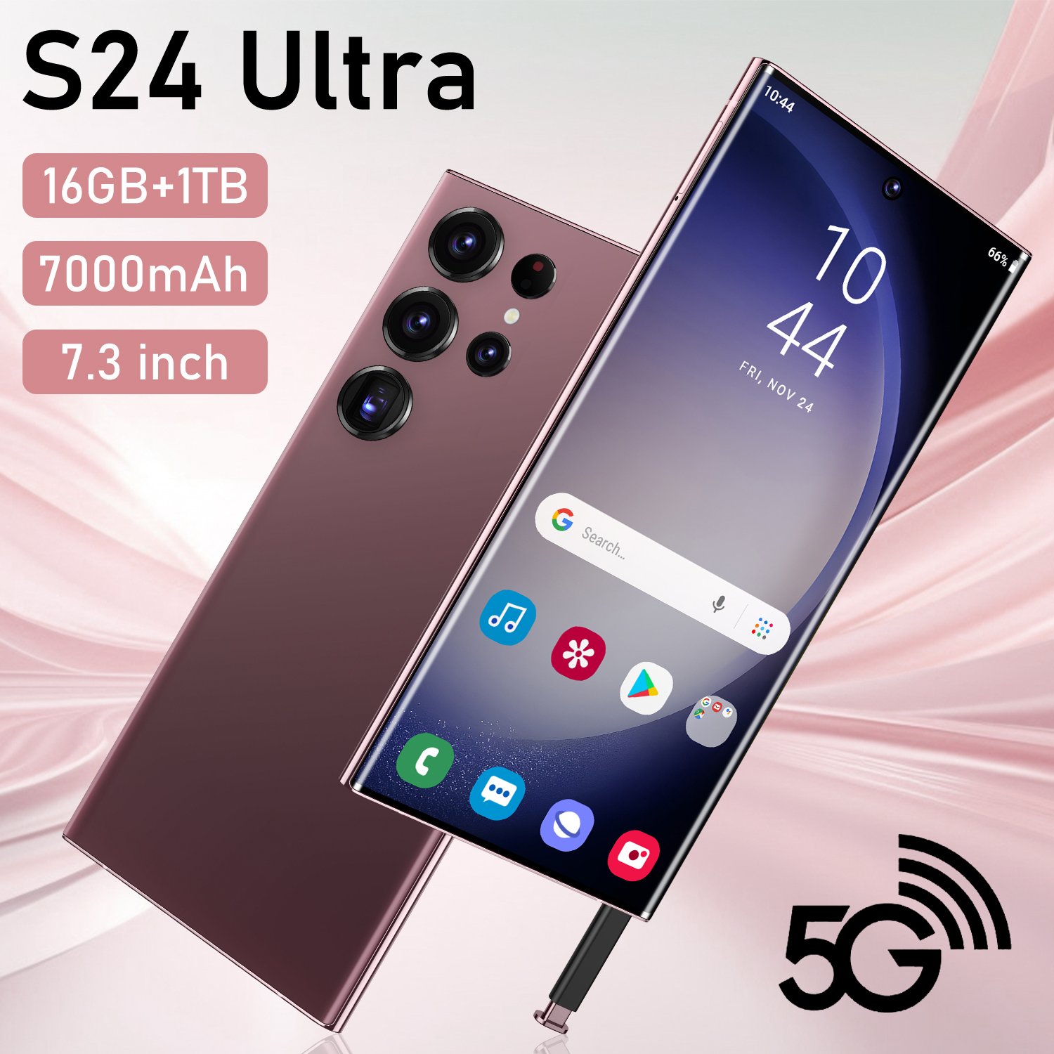 2024 Original Android 13.0 s24 ultra phone Smartphone 16+1TB 7.3inch Mobile Phone Cell Gaming Phone 4G&5G smartphone
