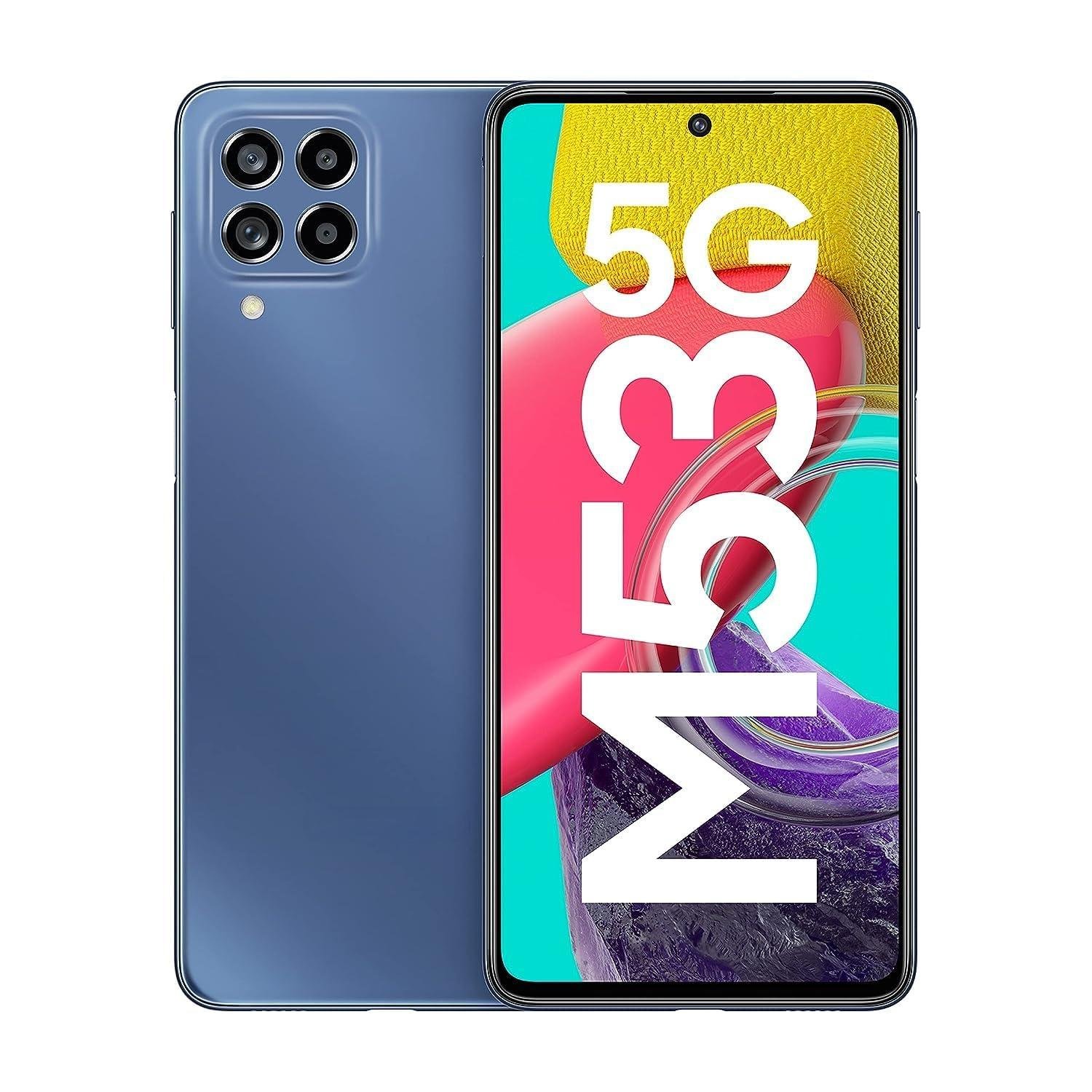 Wholesale Used Mobile Phones For Samsung Galaxy M53 5g Smartphone Original global version Android smart phone