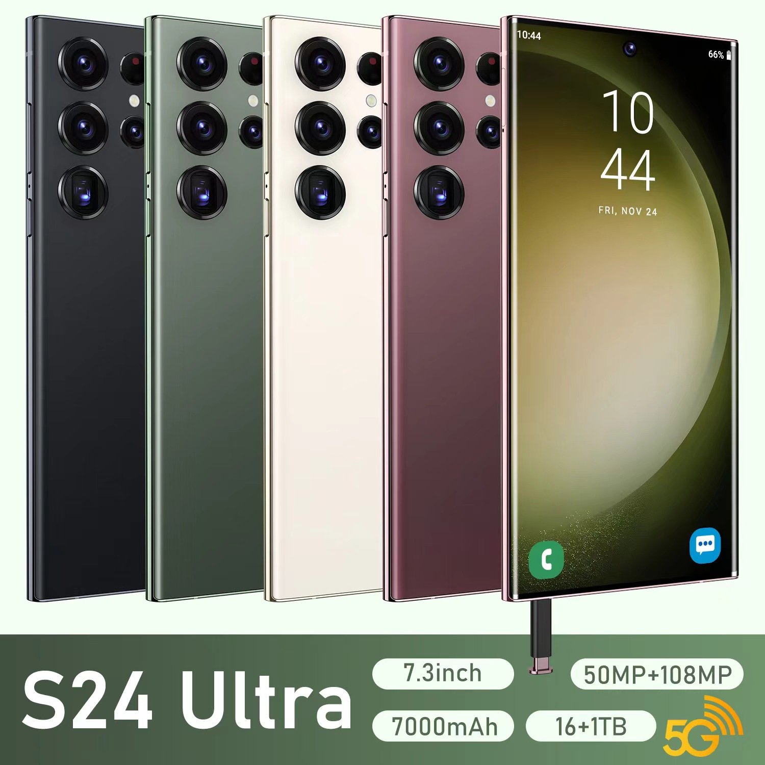 Wholesale original 16+1TB Galaxy unlocked S24 ultra 5G Android cheap mobile phone telephone cellphones