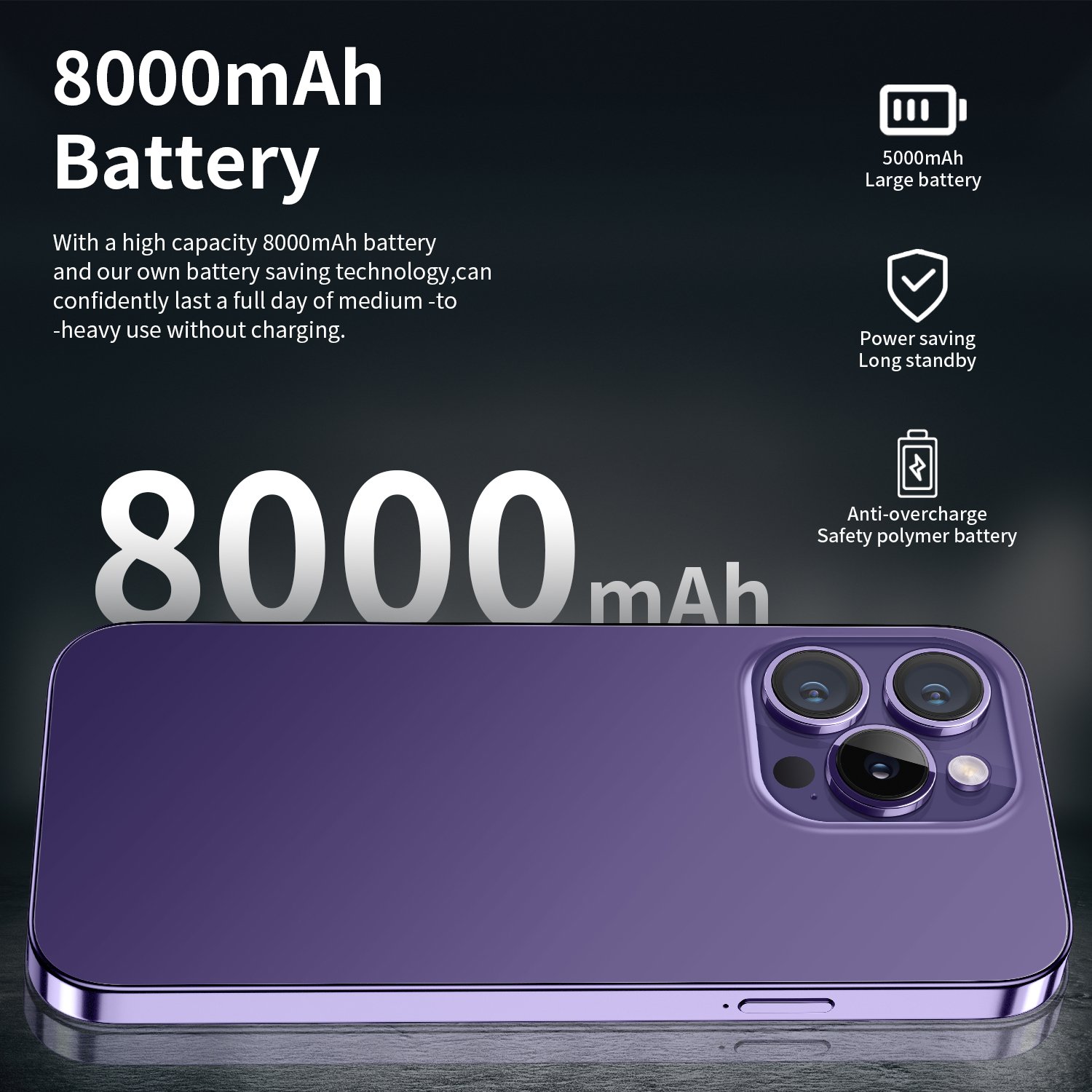 Cheap Android Phone Original i For Phone 14 Pro Max Cell phone 16GB+1TB Smartphone Telefone Gaming i14 Feature 5G smartphone