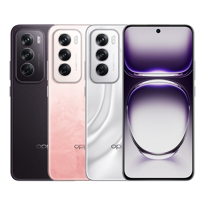 Unlocked OPPO Reno12 6.7 inch FHD+ 120Hz Amoled 50MP camera Dimensity 8250 5000mAh 80W charging ultra thin 5G smartphone
