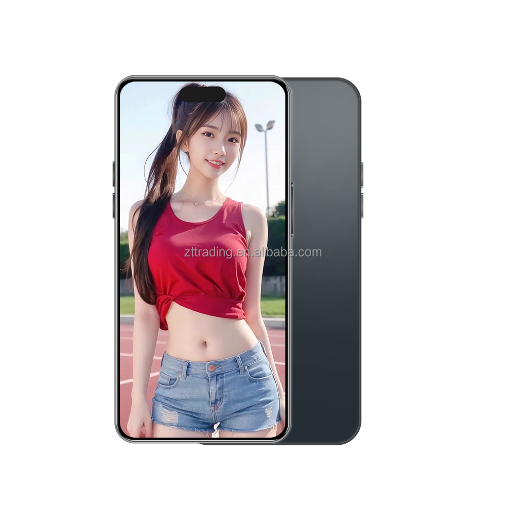 Good selling 16PB Max Clone 16 Pro Max 5G Smartphone 512GB 256GB 1TB HD Screen 108MP Rear Camera US Version Mobile Phone Gaming