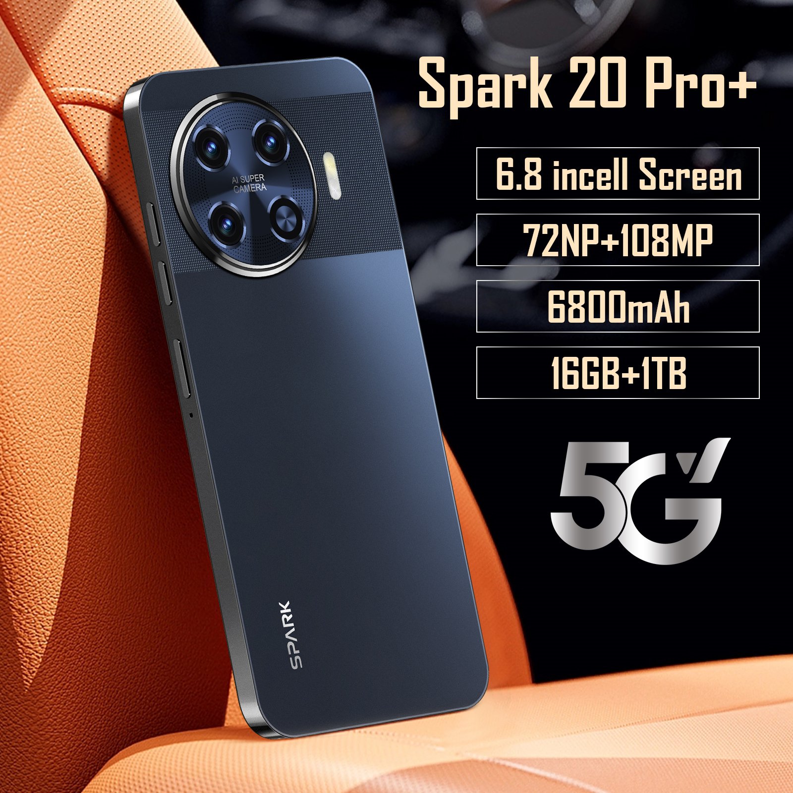OEM 5G Smartphone Dual SIM High-Def Camera Dual SIM Android mobile phones