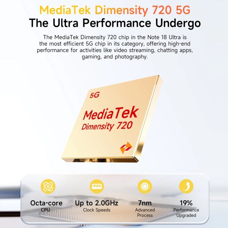Factory direct sales original Ulefone Note 18 ultra 5G smartphone NFC global version 50MP+32MP 6GB+256GB 5G mobile phones