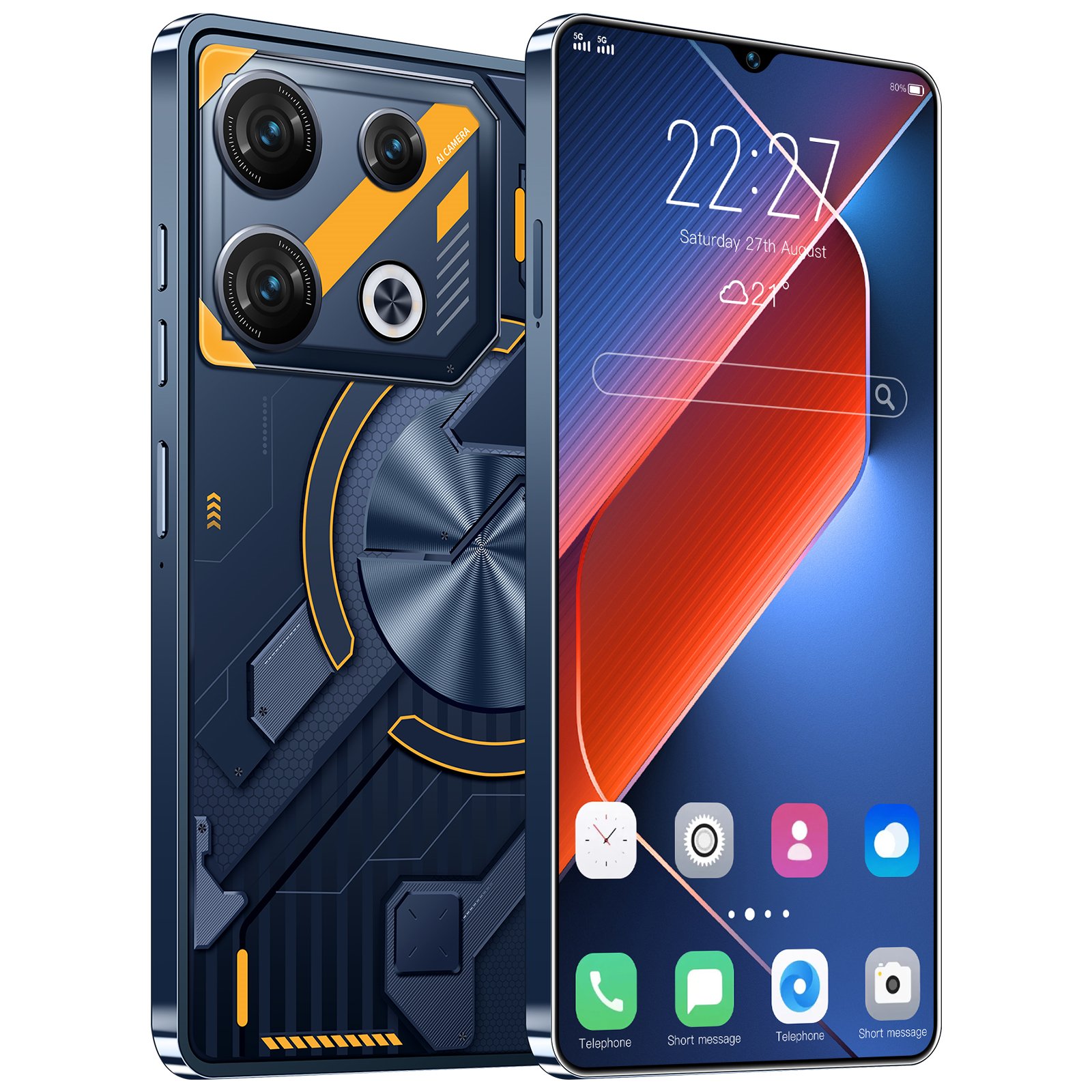 GT10 5G Android Smartphone Global Wholesale Edition with 16GB RAM 1TB Storage and Advanced Security