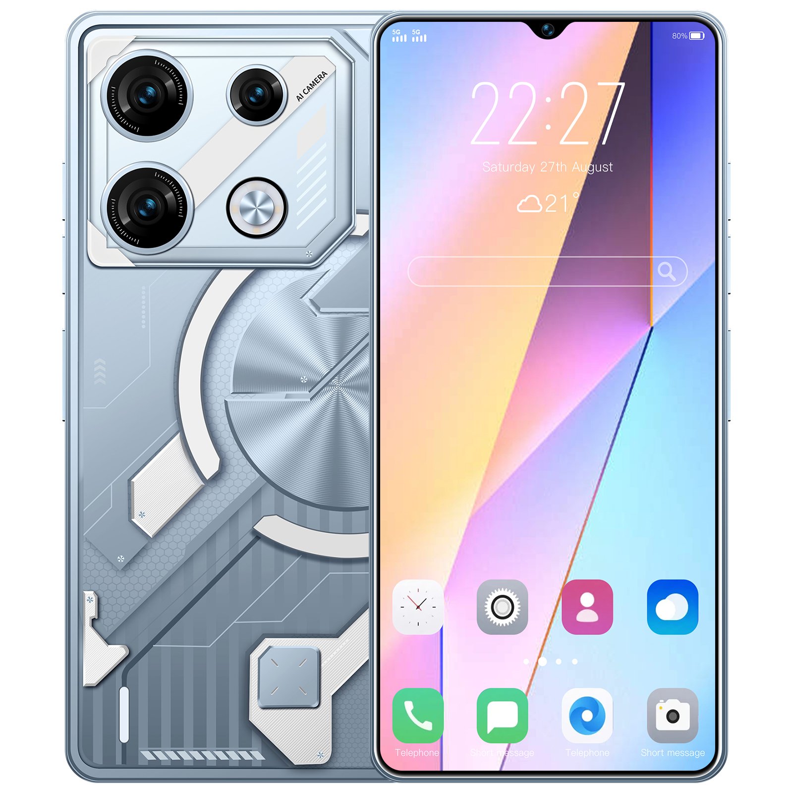 GT10 5G Android Smartphone Global Wholesale Edition with 16GB RAM 1TB Storage and Advanced Security