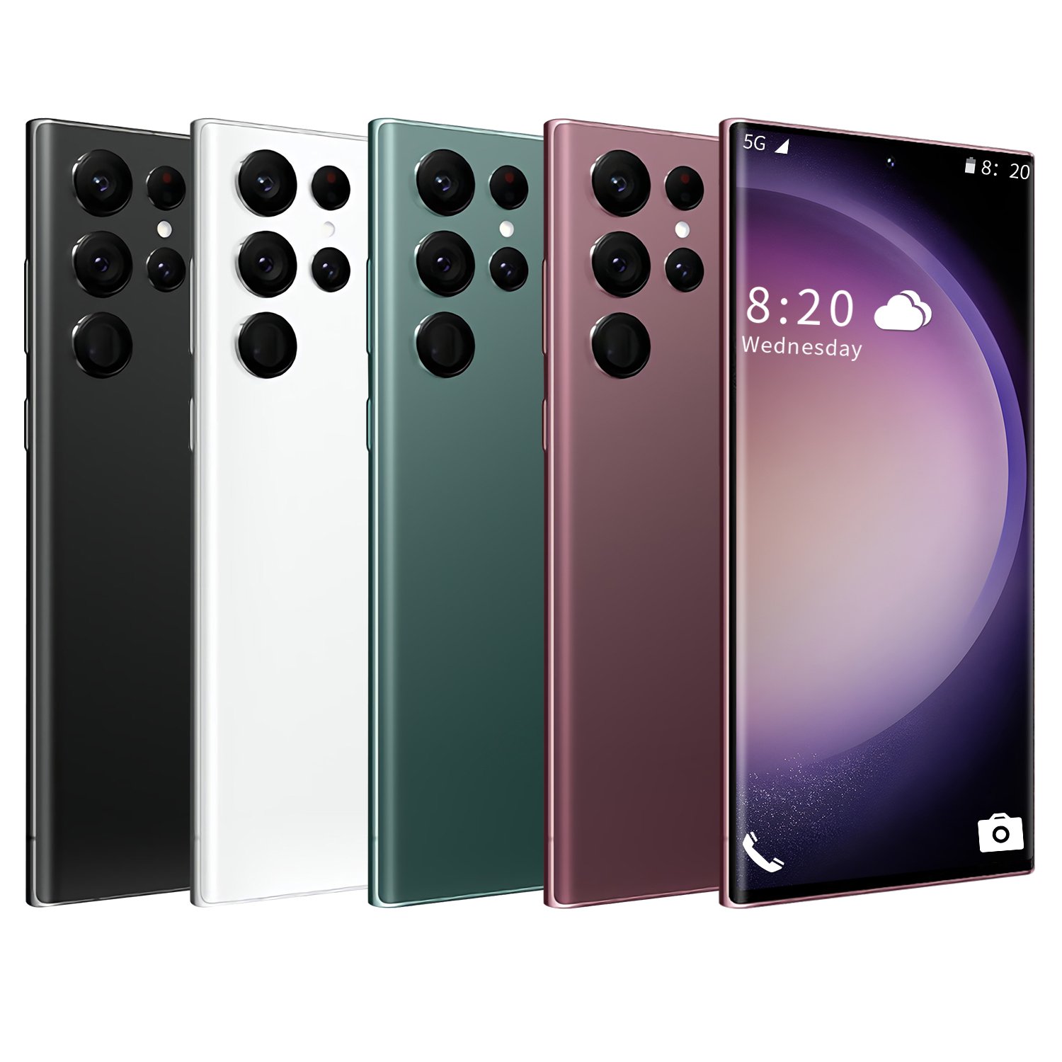 2024 NEW S23 Ultra 3+64gb Unlocked mobile phone s23 Ultra .8 inch 4000mAh Smart Mobile Phones