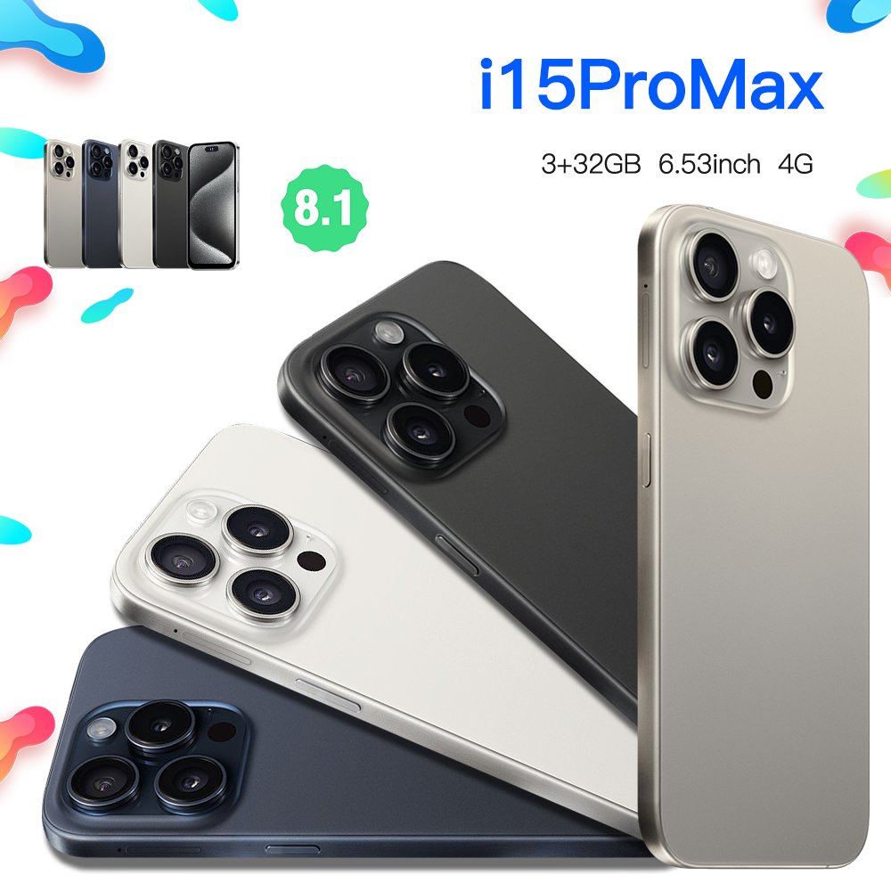 Medome Mini 4G Phone Original i For Phone 15 Pro Max Cell Smartphone Telefone Gaming Mobile Phone i15 i16 Android 5G Smartphone