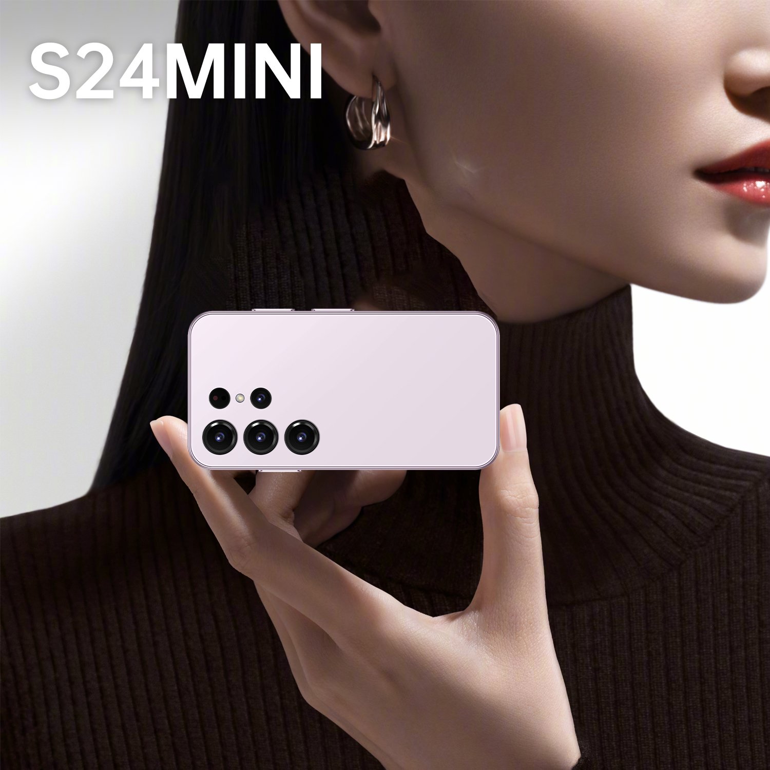 S24 Mini Android 5G Smartphone New Design Octa Core CPU HD 108MP Supports 4G 5G Available English French Spanish