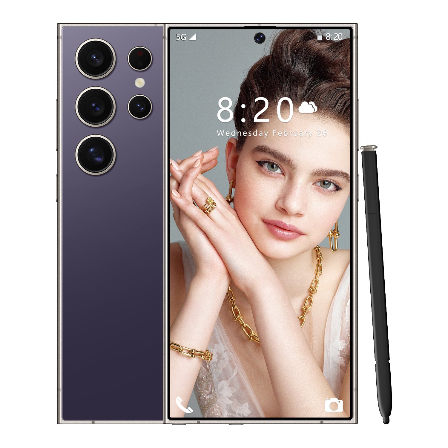 New Popular Original phones samsun s24 ultra 5g smartphone For s24 ultra 16GB+512GB 5G Dual SIM Cellphone Gaming Mobile Phone