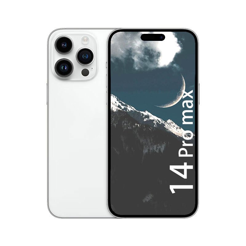 Original wholesale mobile phone 14 pro max 5G smartphone 6.7-inch CPU Hexa Core dual SIM card face recognition 5G mobile phones