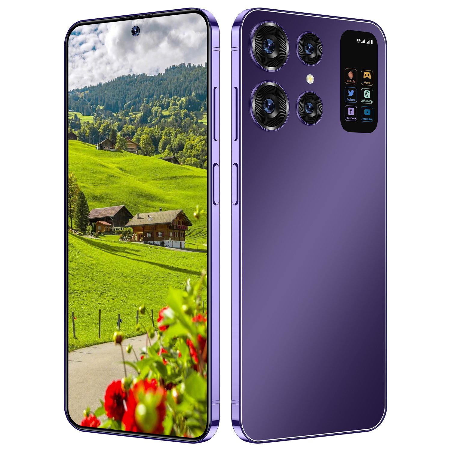 Original S24 Ultra 7.3inch Big Screen Smartphone 16GB+1TB Unlocked Clone Phone 5G Network with Dual Sim Android 13 Mobile phone