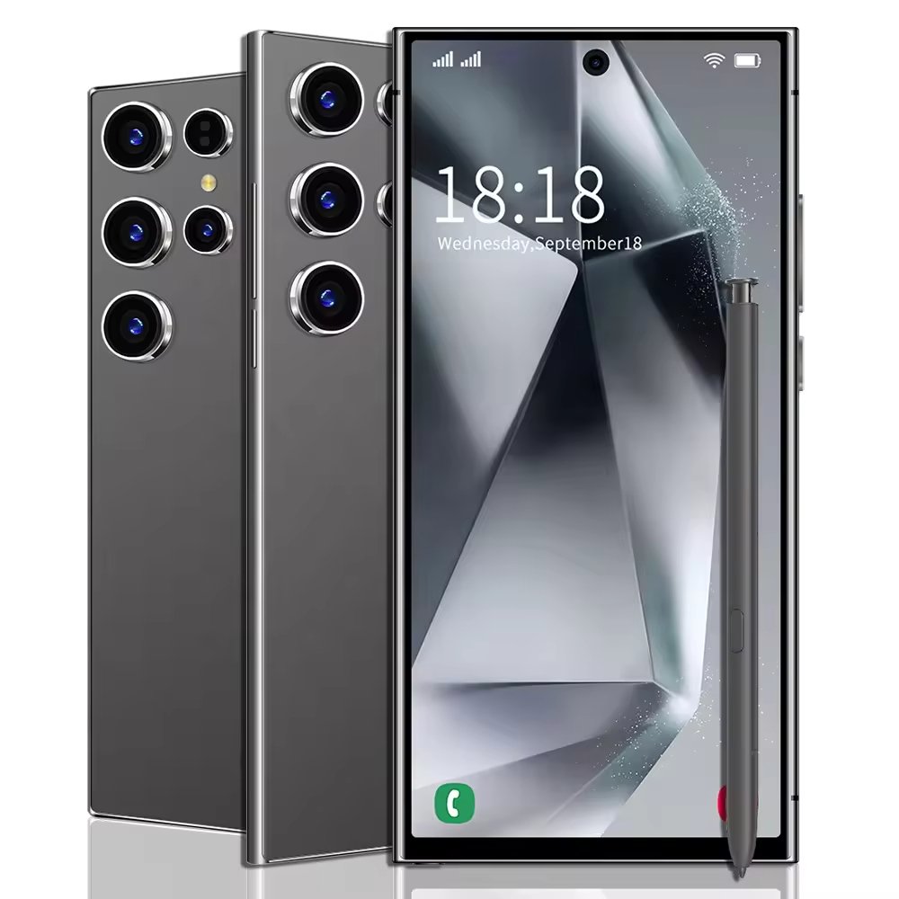 New Sansung Galaxy S24 Ultra 4g5g Smartphone 6.7 Inch Full Screen 16+512gb Android Mobile Phones With Face Id Cell Phone