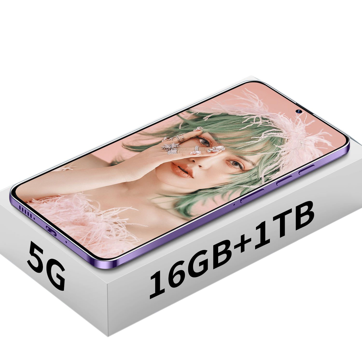 7.3Inch Spark 20 Pro 16g+1TB 5G Original cellphones 7800mah Mobile Phone Dual Sim Card Beauty tecno telephone