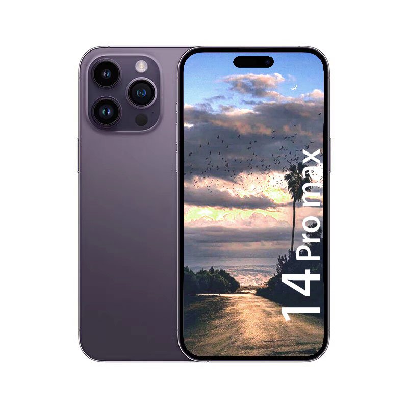 Original brand new phone 14 pro max 6.7 inch screen dual SIM card 5G smartphone 48MP rear camera CPU Hexa Core 5G mobile phones
