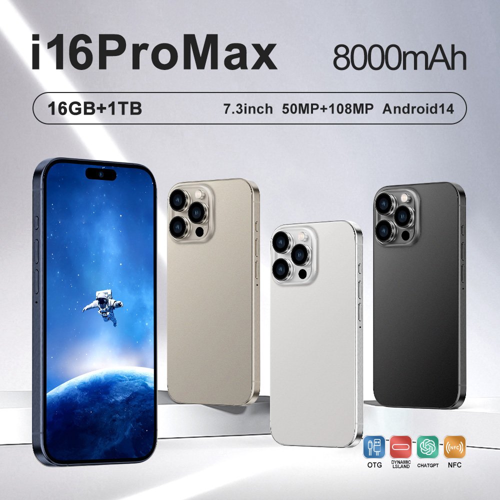 Slimoro Ruggged i For Mobile Phone 16 Pro Max Promaxe 15 14 Original Waterproof 5G Smartphone Cell Phone Telefon Smart Phone The