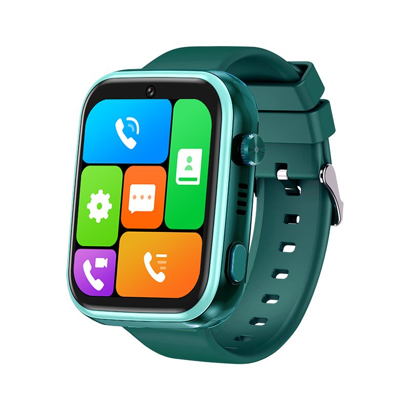 Newest Model 4G GPS Kids Smart Watch Transparent Case Calling Phone Waterproof SOS Calling Smart Watch With SIM Card