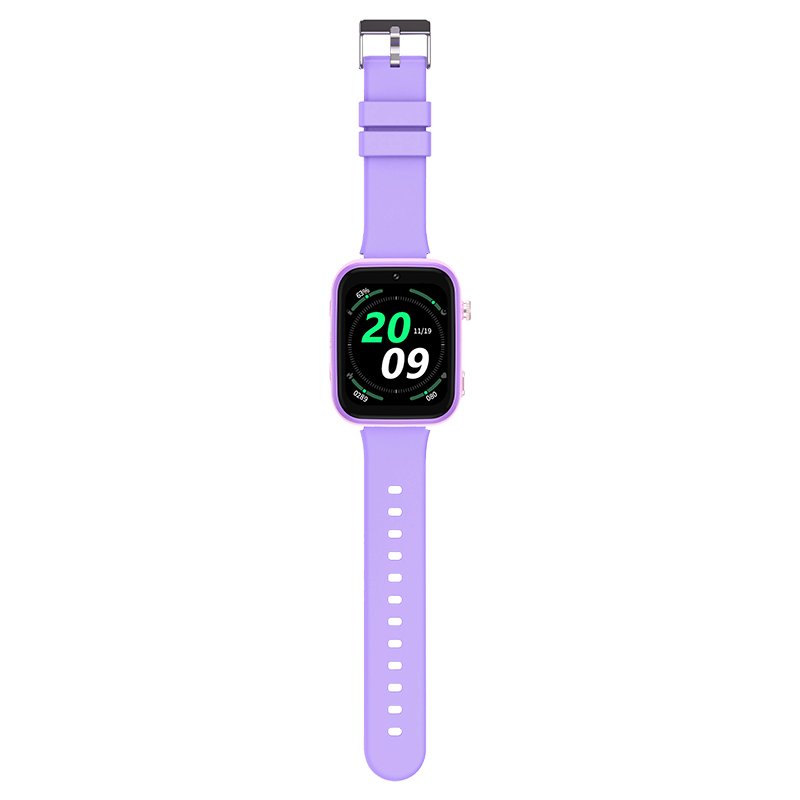 Newest Model 4G GPS Kids Smart Watch Transparent Case Calling Phone Waterproof SOS Calling Smart Watch With SIM Card