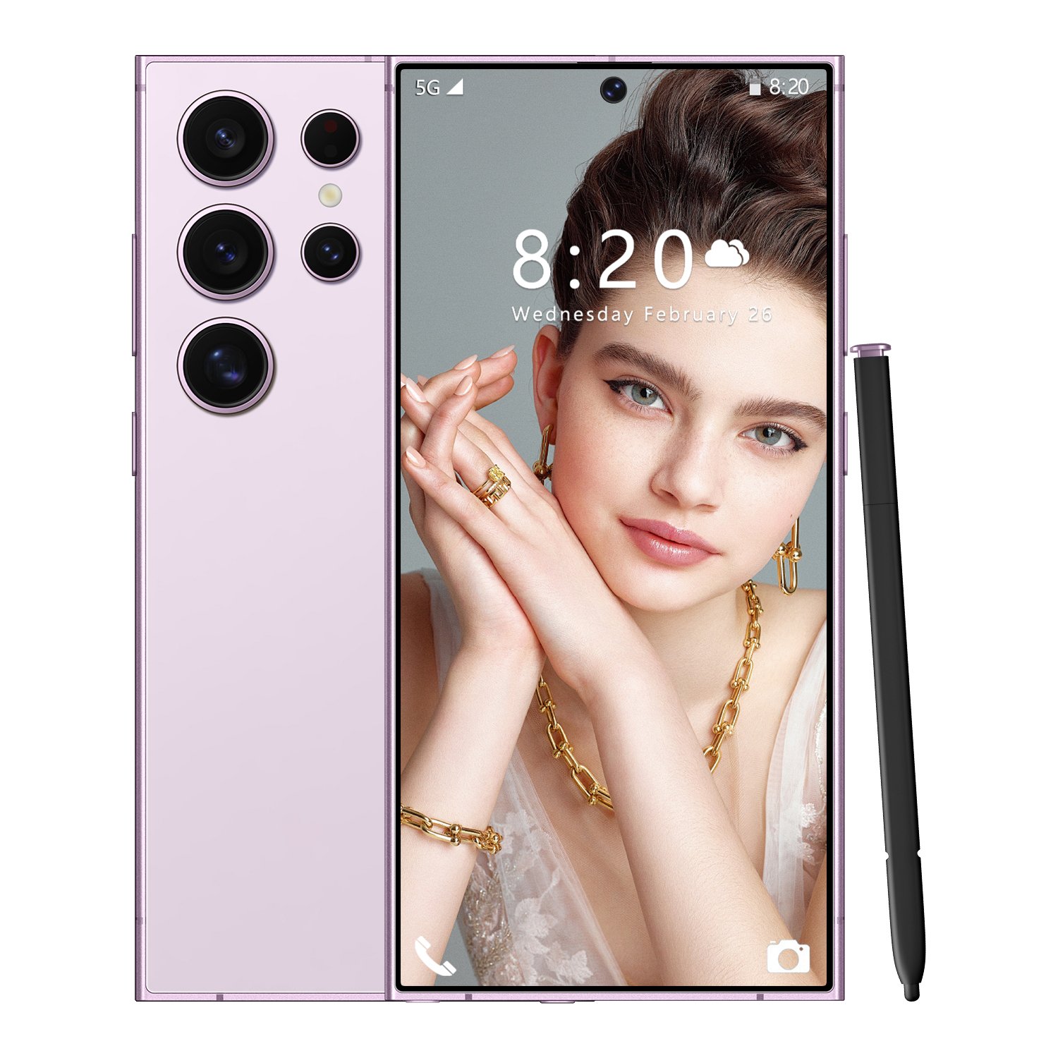 Global Version 2024 Original Android S24 Ultra Smartphone 16+512GB 5G Cell Gaming Phon Octa CPU Smart Features 5G smartphone