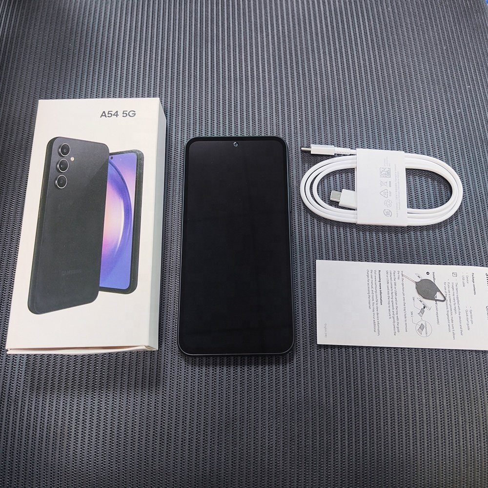 Best-Selling Original Used A54 Android LTE GSM 5G Smartphone 6.4inch 128/256GB Cellphone White Violet Graphite Celulares A54 A51