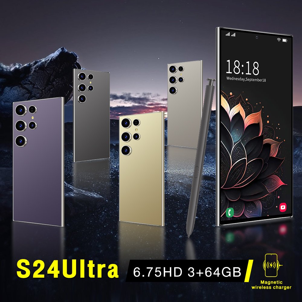 Medome Original Smart Phone S24 Ultra 16GB 1TB 5G Smartphone Plus telefono Telefone Android Gaming Mobile Phone Cellular Telefon