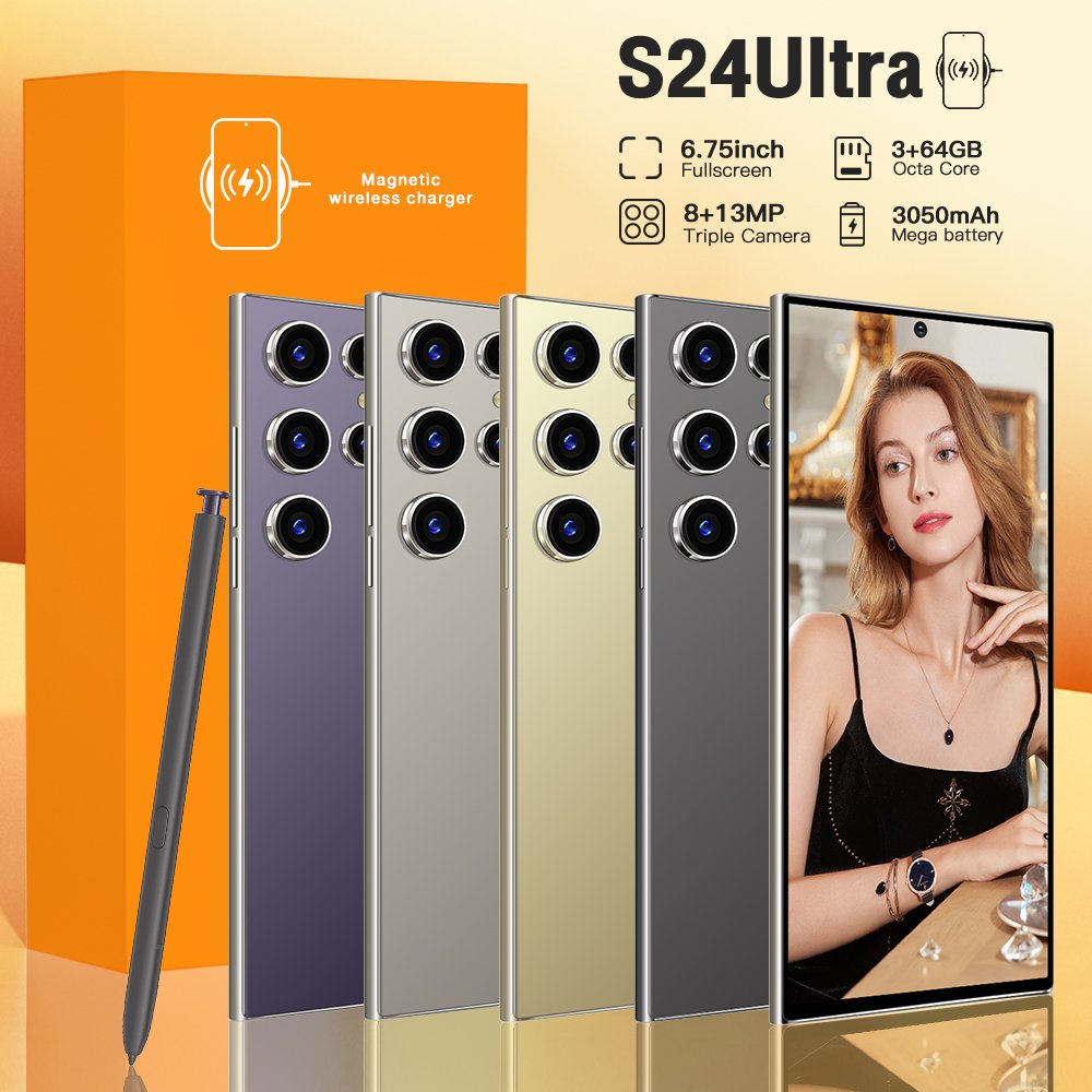 Medome Original Smart Phone S24 Ultra 16GB 1TB 5G Smartphone Plus telefono Telefone Android Gaming Mobile Phone Cellular Telefon