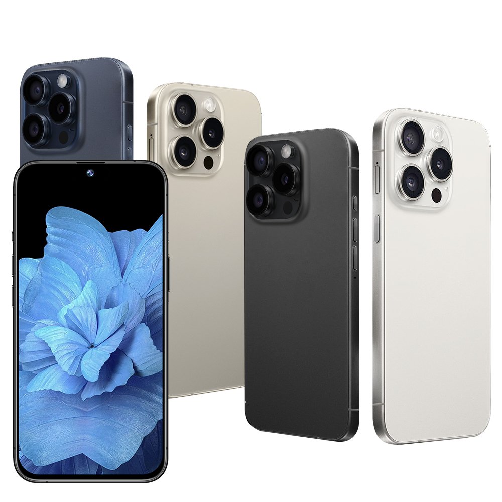 Selling original 15 Pro Max 16GB+1TB unlocked 5G smartphone 6800Mah fast charging 6.7inch large screen Android phone big screen