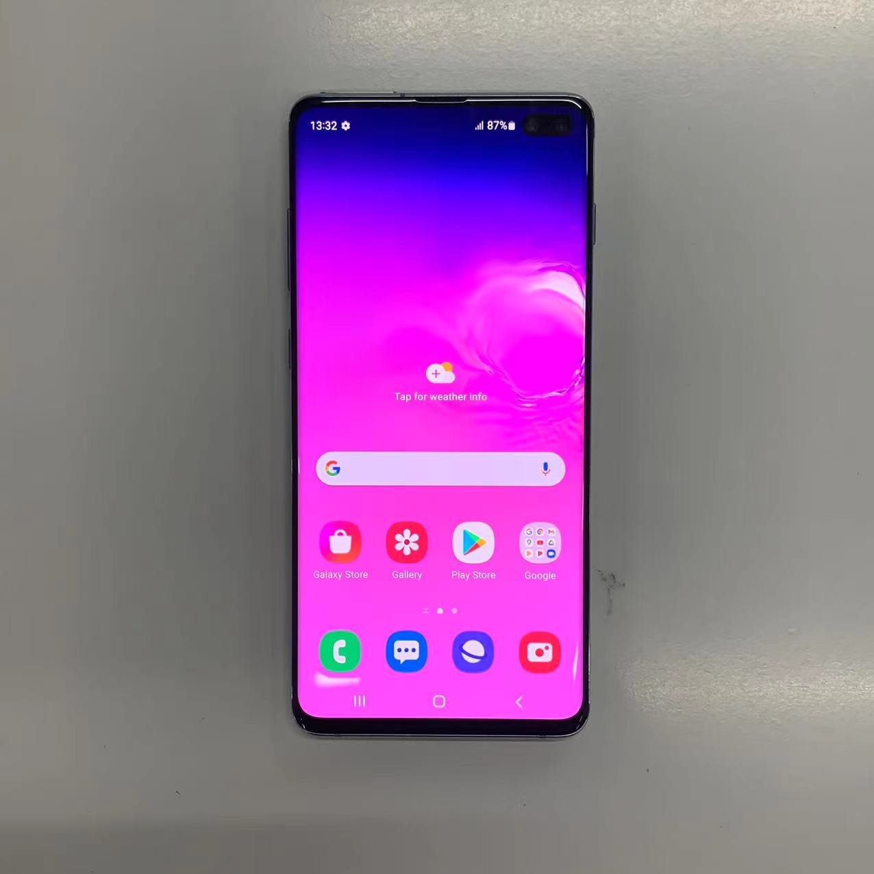 Cheap wholesale second-hand cell phone 6.4" Galaxy S10+ 4100mAh LTE used original mobile phone 4g 5g smartphone