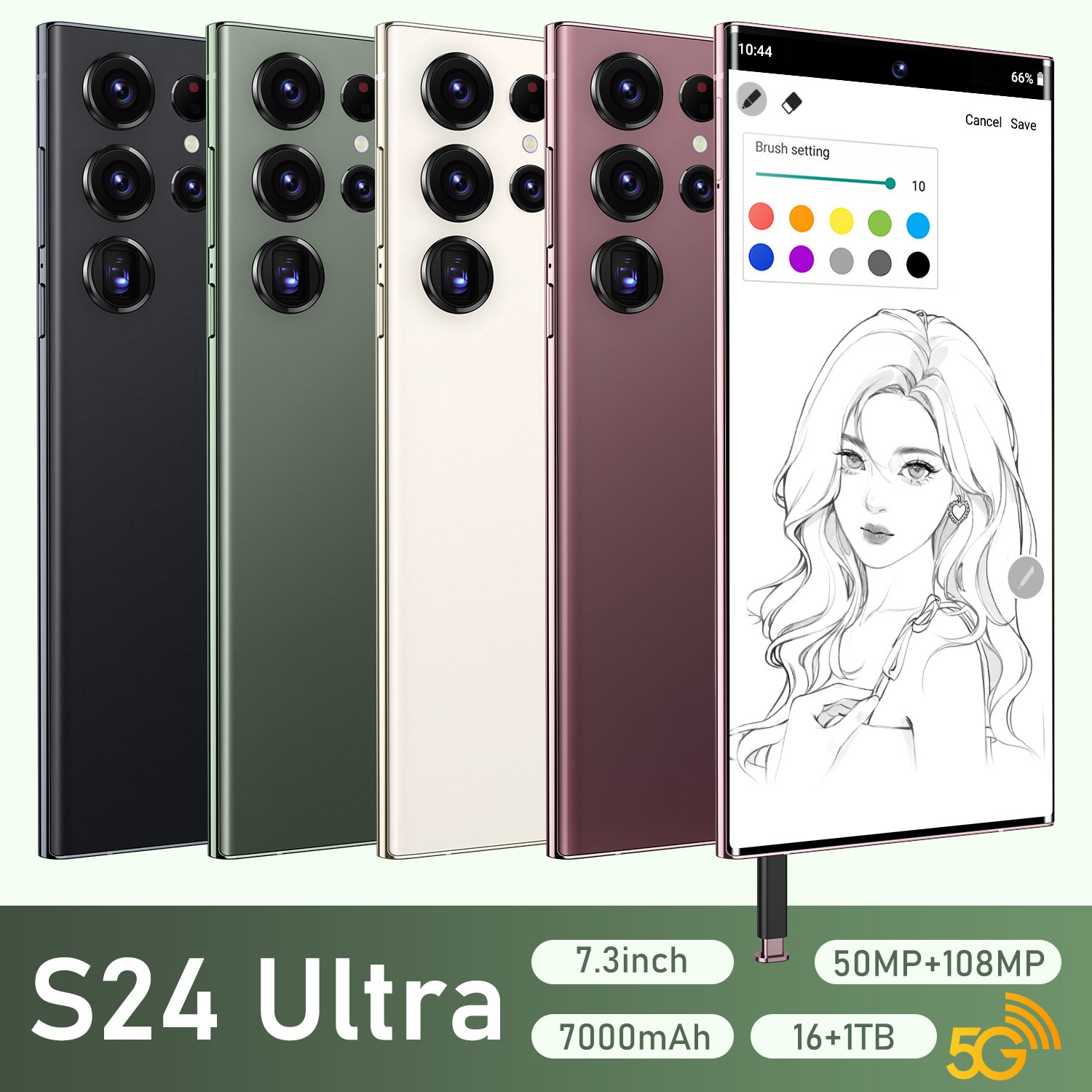2024 Wholesale 0riginal Android 13 s24 ultra phone smartphone 16+1TB mobile phone Gaming mobile phone 5G smartphone