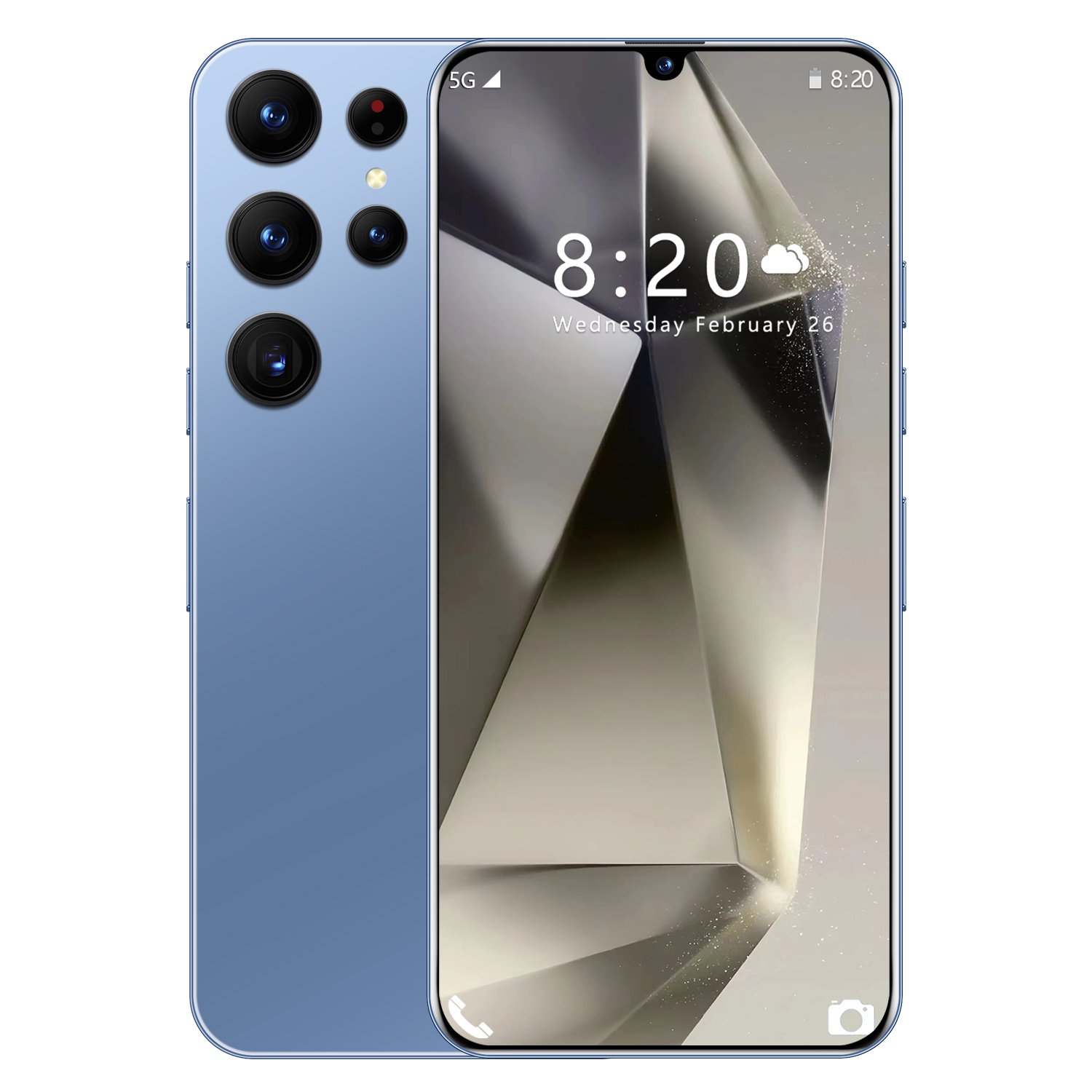 Original 5G Smartphone S24 Ultra 7.2 inch Big Screen 12GB+516G B Smartphone 5G Android 13 FOR Brand New Clone S24 Ultra