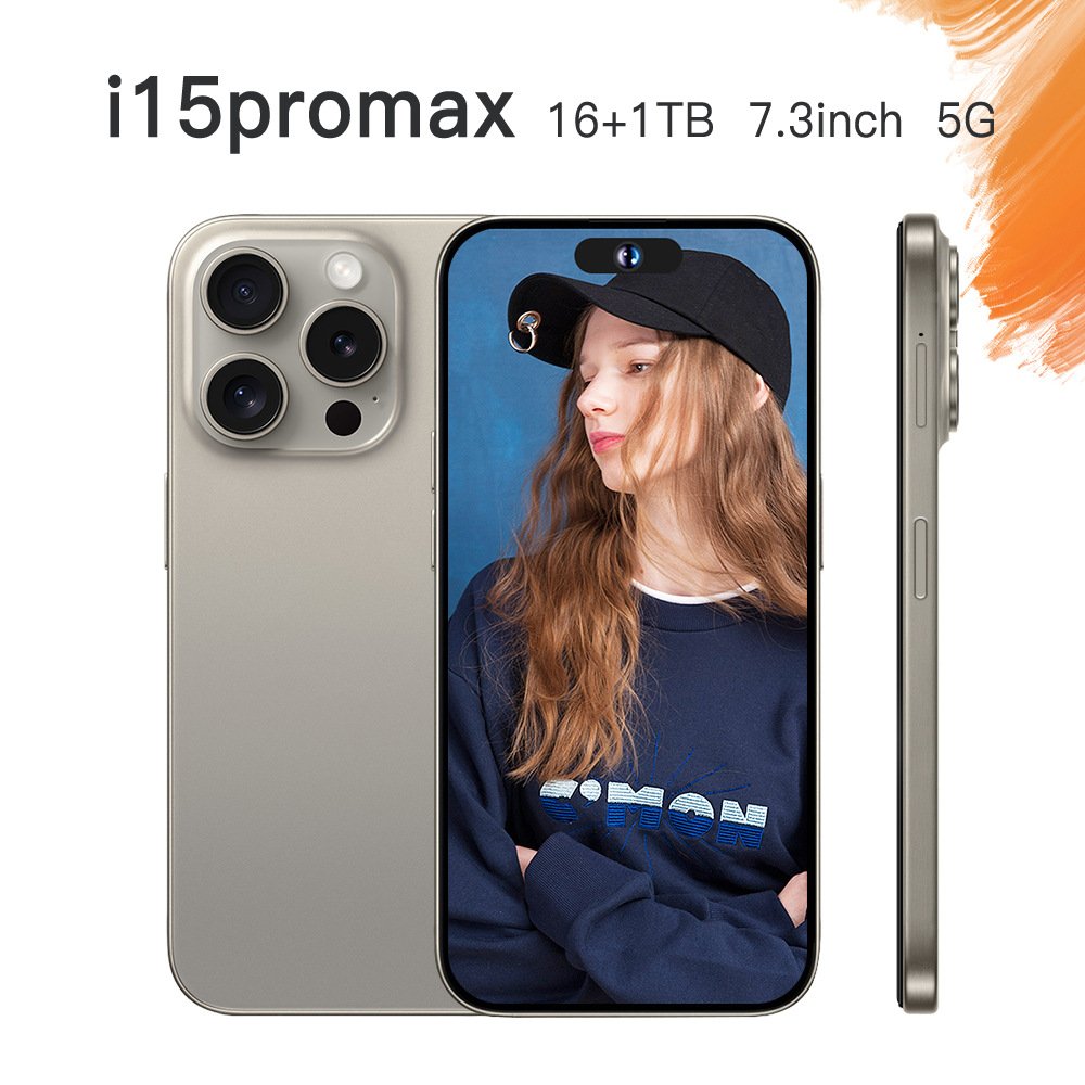 Have Logo Clone 15 pro max 6.8 inch screen 4G 5G smartphone 16GB+512GB unlocked i cell phone 15 pro max Cheap Version Dual Sim